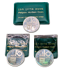 Israel - Lot of 3 silver 0.900 coins 1974 - "Fidiyun Haben" total weight 78 grams, 1 proof and Image - 1