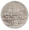 Finland - Silver 0.900 Coin - 10 Markka 1967 "50 Years of Independence", Weight: 24 grams Image - 1