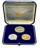 Reduced commission 5% - Israel - Commemorative Coin Set “40 Years of the State of Israel” 1988 Image - 1