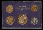Israel - Official Hanukkah Circulation Set (1987) - Miniature set containing 5 regular coins Image - 1