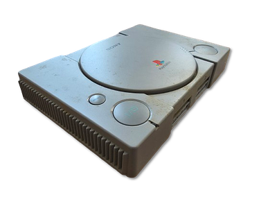 Original Sony PlayStation 1 (PS1) console, model SCPH-5502 PAL – An iconic 1990s video game 