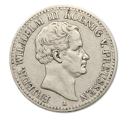 Kingdom of Prussia (Germany) - 1830 silver Thaler coin of Frederick William III - 0.750 silver 