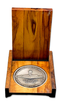 Israel – Silver-Plated Bronze Medal “Jubilee of Tower and Stockade”, 1986 – Weight: 98.79 g 