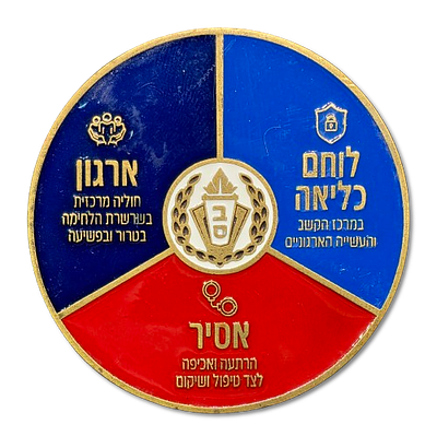 Israel – Color Medal “Israel Prison Service”, Incarceration / Security / Enforcement – Weight: 