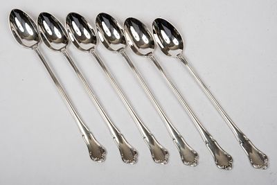 Longdrink/Cocktaill&ouml;ffelsatz, Koch & Bergfeld, Dresdner Barock. Longdrink/Cocktaill&ouml;ffelsatz 