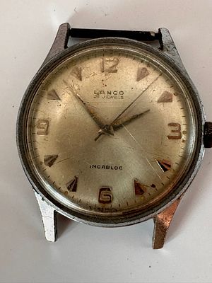 שעון lanco לתיקון או חלקים