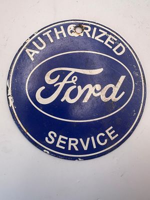 שלט אמאייל קטן פורד ארהב שנות ה50