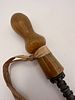 Ottoman Hookah Mouthpiece Made of Natural Horn and Sterling Silver – Handcrafted. A traditional Image - 1