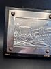 Bezalel Style Metal Relief Tower of David Jerusalem Vintage Wall Art . A striking Bezalel-style Image - 3
