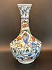 Antique Iznik Style Vase, Hand-Painted Floral Decoration An antique Iznik ceramic vase Image - 1