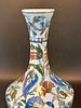 Antique Iznik Style Vase, Hand-Painted Floral Decoration An antique Iznik ceramic vase Image - 7