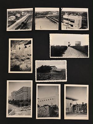 אוסף תצלומים מקוריים מארץ ישראל – התיישבות, אדריכלות ונופי הארץ Collection of Original 