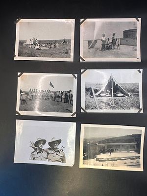 תצלומים מתקופת ראשית ההתיישבות בארץ ישראל – אוסף של 6 תצלומים מקוריים Original Photographs from 