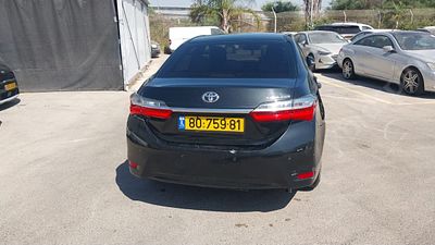 טויוטה קורולה מודל 2016. 272,262 ק"מ, יד נוכחית: רביעית, בעלות נוכחית: החכר. תיבת הילוכים: 