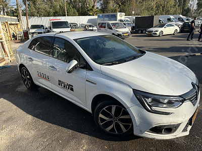 רנו מגאן מודל 2021. יד נוכחית: ראשונה, בעלות נוכחית: מונית
צבע: לבן, מנוע: דיזל, נפח מנוע: 1 