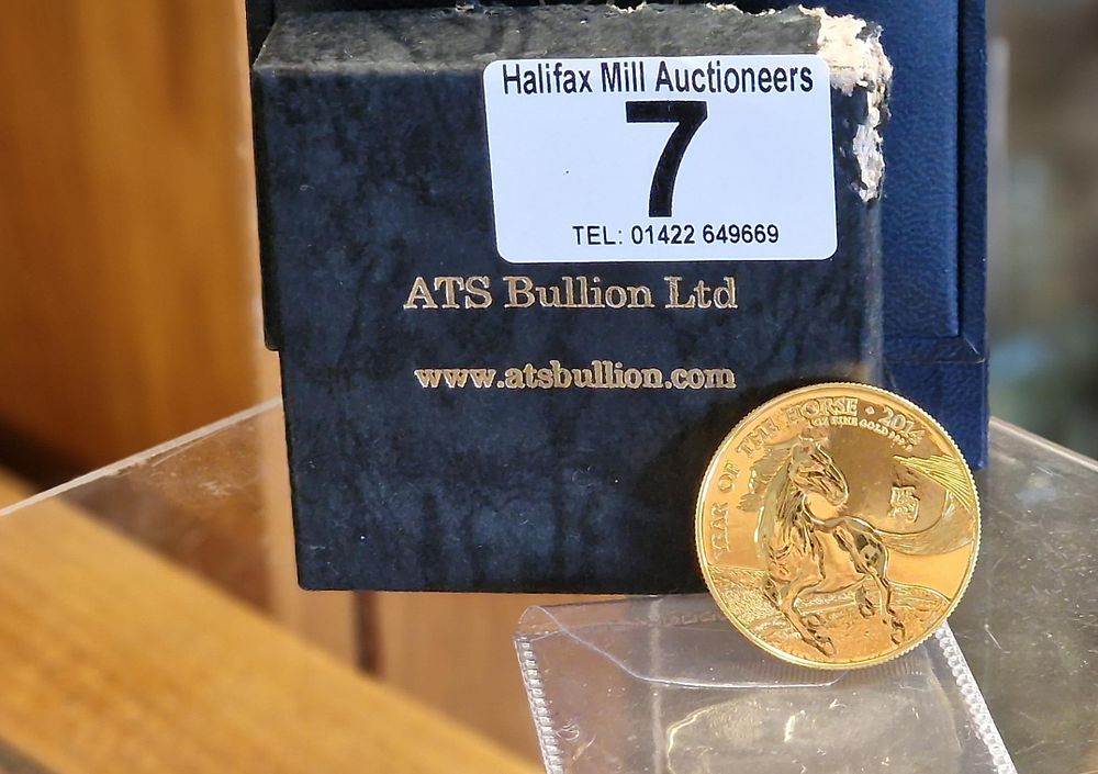 Halifax Mill Auctioneers | Auction 4 | Collectables & Jewellery Sale w/Extensive Gold Coin Coillection, Jewellery, Art & Design, Steiff +more2add w/c June 23rd - 240 Lots