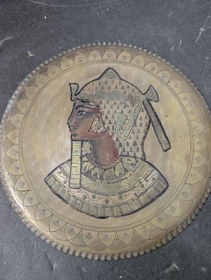 צלחת נחושת לתליה