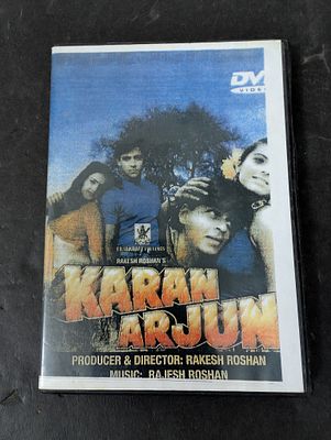 סרט הודי שחקנים ראשיים: סלמאן חאן ושהרוח חאן 
KARAN ARJUN DVD