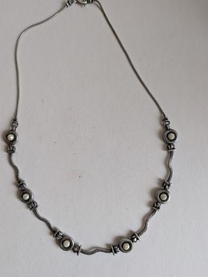 תכשיטים שרשרת כסף חתום 925 
40סמ