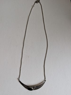 תכשיטים כסף שרשרת + תליון חתום 925 
40סמ 
6סמ