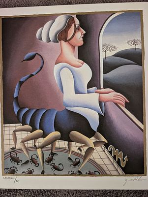 יובל מהלר 
ליטוגרפיה חתום בעיפרון וממוספר 
45*35סמ