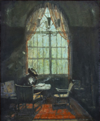 יורם לוקוב, תלמוד תורה. טכניקה: שמן על בדתאריך: 1974חתימה: חתום ומתוארך 74 (ימין למטה)מידות: 