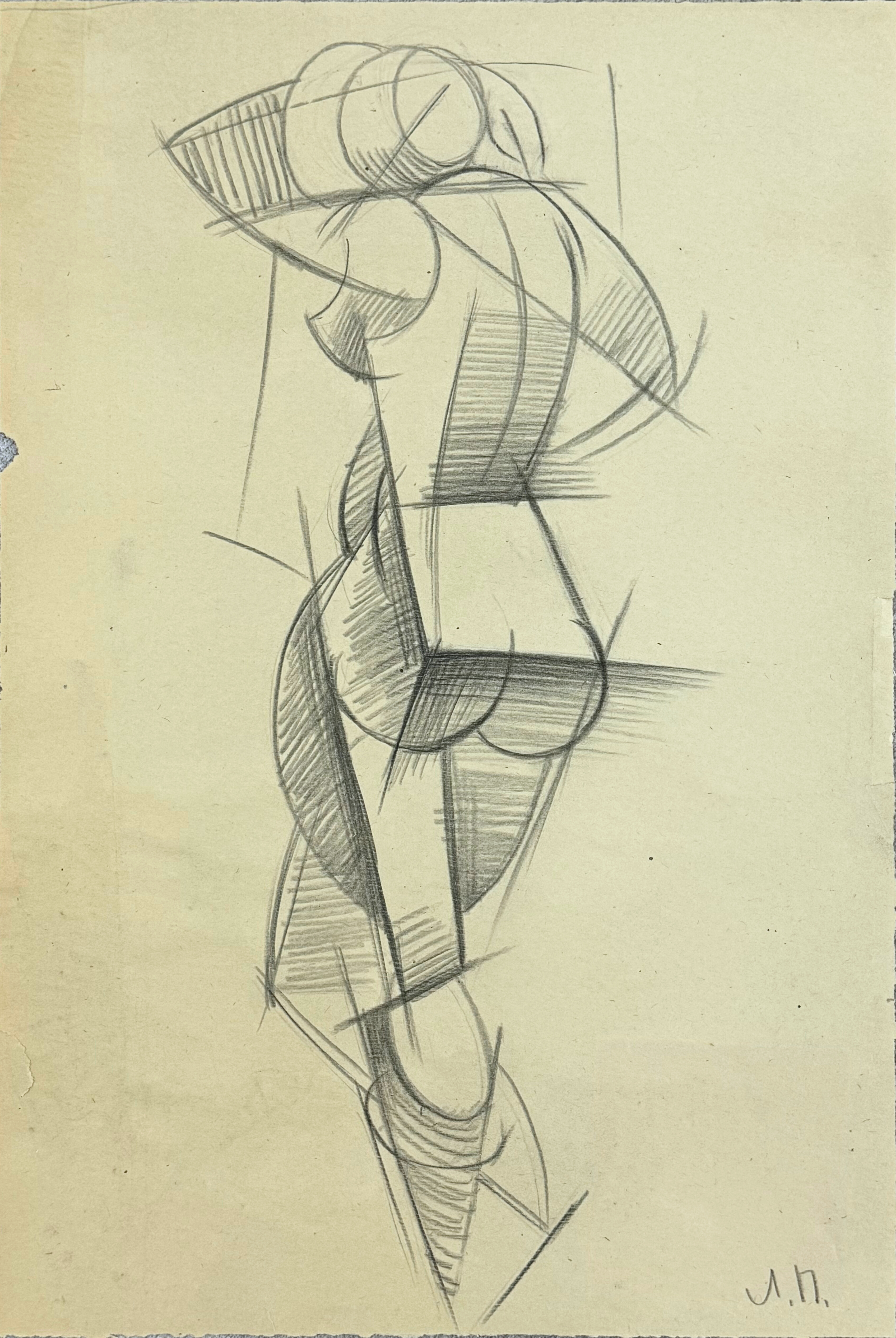 Lot 87 - Liubov Popova (1889–1924), Russia — Cubist Composition