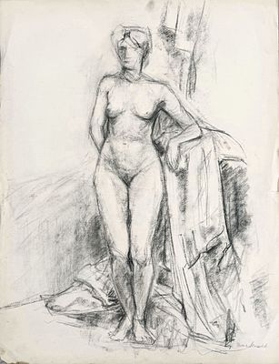 Ilya Mashkov (1881-1944). Drawing on paper 
Signed (lower right) 
Dimensions: 65 &times; 50 cm 