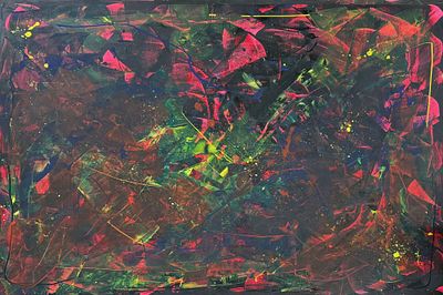 ז'אן פייר קרבון (Jean Pierre Carbonne), 2025. אקריליק על בד 
2025 
חתום ומתוארך 2025 בגב היצירה 