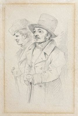 Attributed to Jean-Auguste-Dominique Ingres (1780–1867). Graphite on paper 
Dimensions:23 x 15.5 