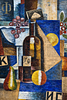 Alexandra Exter (1882-1949), Cubist Still Life. Oil and collage on canvas 
Signed lower left Image - 2