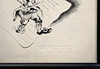 Issachar Ber Ryback (1897–1935), 
Surrealist Composition . Ink on paper 
Signed lower left Image - 2