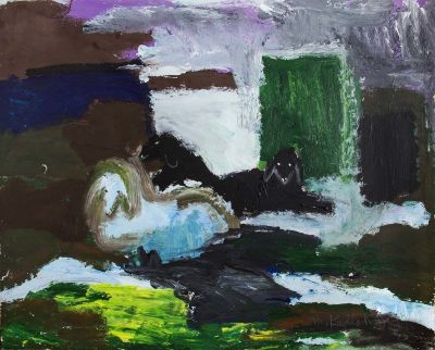 Nocturnal Sheep 
By Menashe Kadishman 1932 - 2015. Description 
Signed (lower right) 