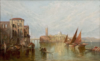 Attributed to David Roberts, Venice. <span style="font-size:14.0pt;
font-family:" times="" new="" 