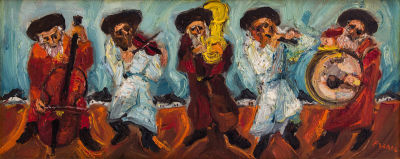 Yitzhak Frenkel, Klezmer Musicians. <span 