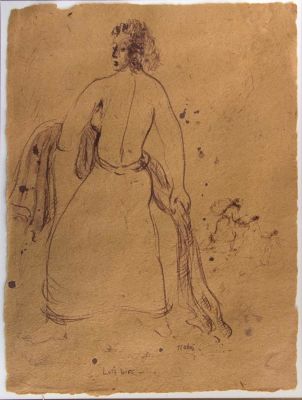 ראובן רובין, אשת לוט. <span 