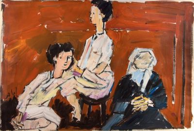 פנחס ליטבינובסקי, דמויות בשוק. <span 