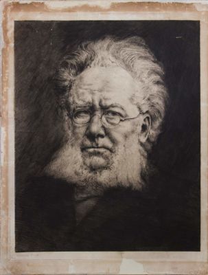 הרמן שטרוק, דיוקן הנריק איבסן. <span 