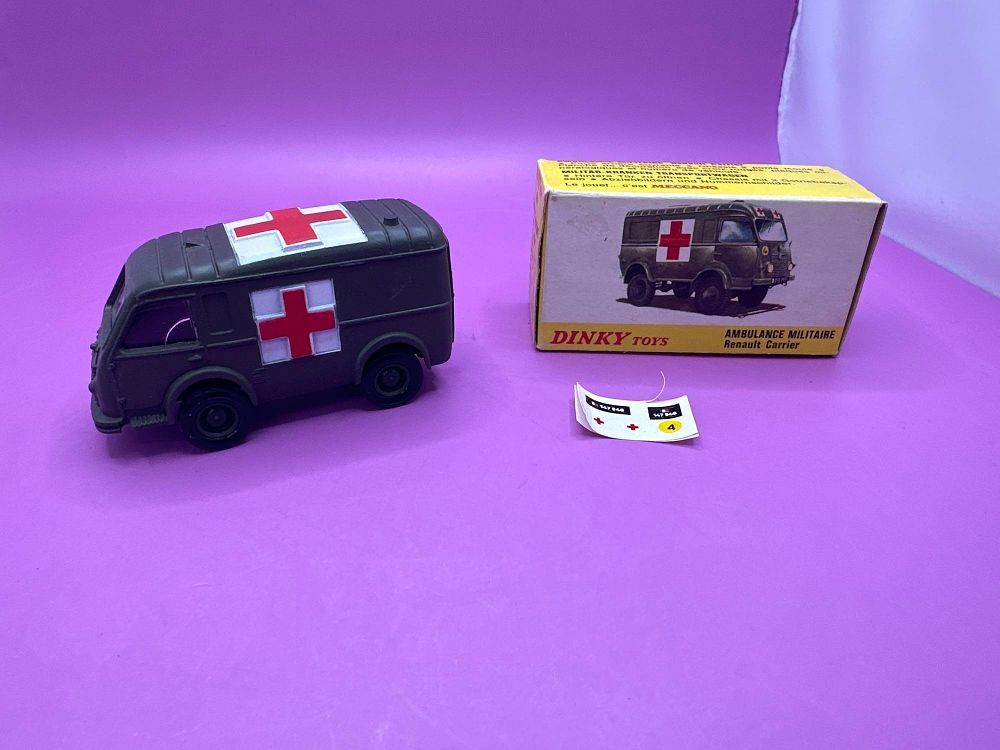 Lot 169: French military dinky, 807 Reynolds all-terrain ambulance, 1973,...