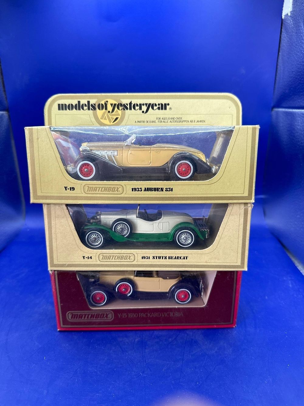 Lot 223: 3 X Matchbox Models Of The Yesteryear Y...