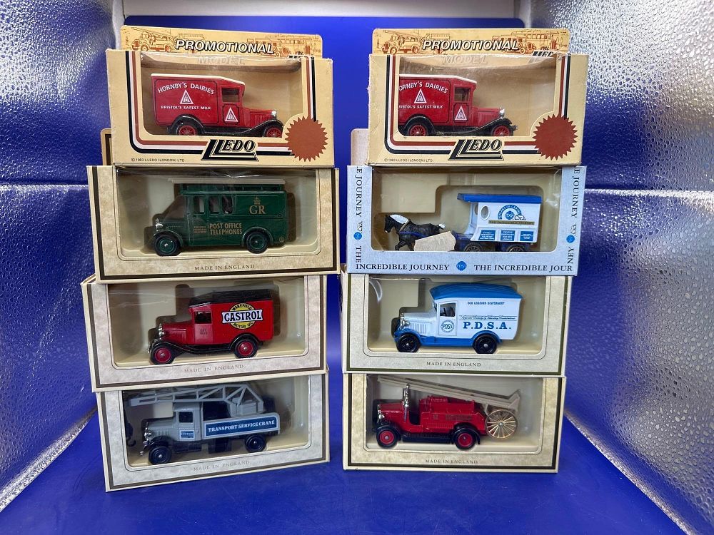 Lot 224: 8 X Lledo Diecasts, With Various Branding Hornby...