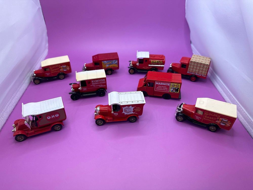 Lot 227: 9 X Lledo Days Gone Promotional Diecasts As...