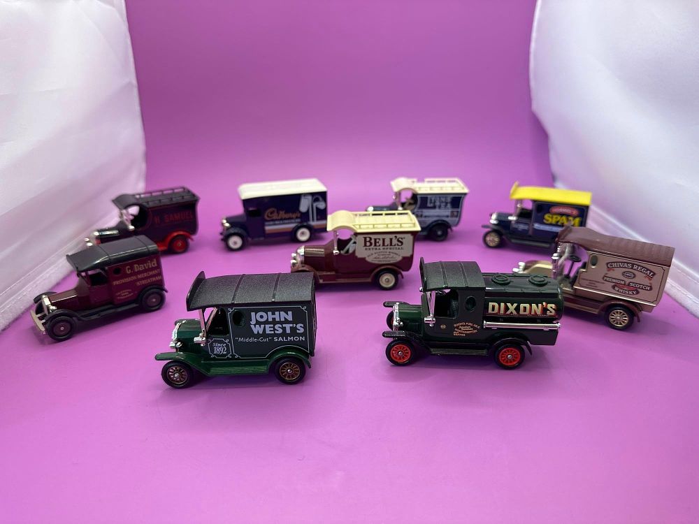 Lot 228: 9 X Lledo Days Gone Promotional Diecasts As...