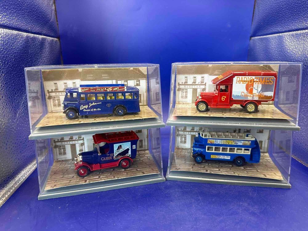 Lot 236: 4 X Lledo Collectors Guild Edition Vehicles. Butlins...