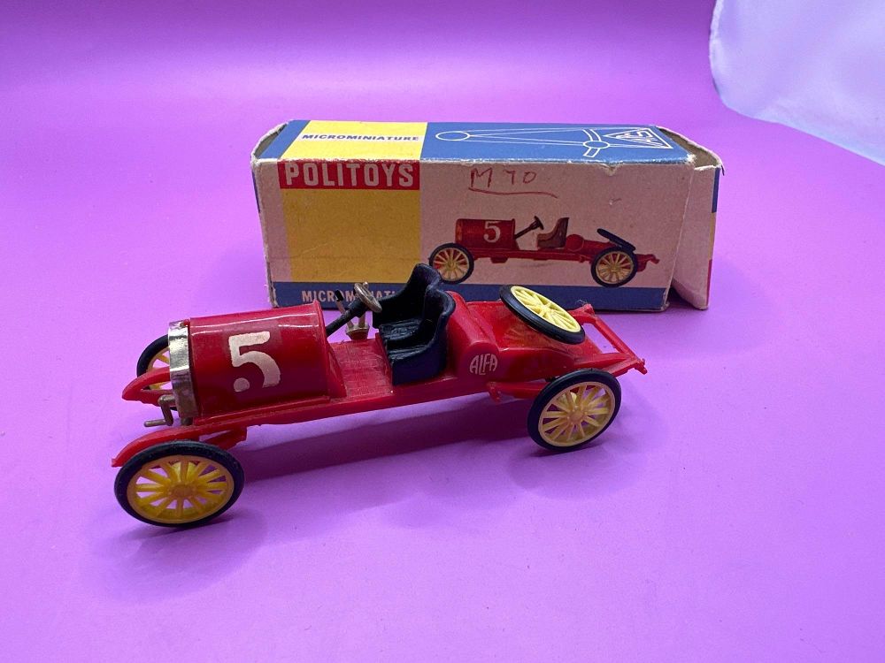 Lot 242: Poltoys Microminiture Alfa 60 Cv 1911 In Red.