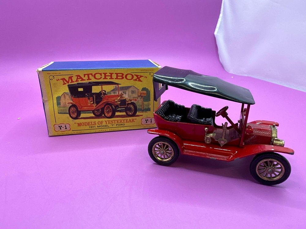 Lot 268: Matchbox Models Of Yesteryear, Y-1 Lesney, Product, 1911...