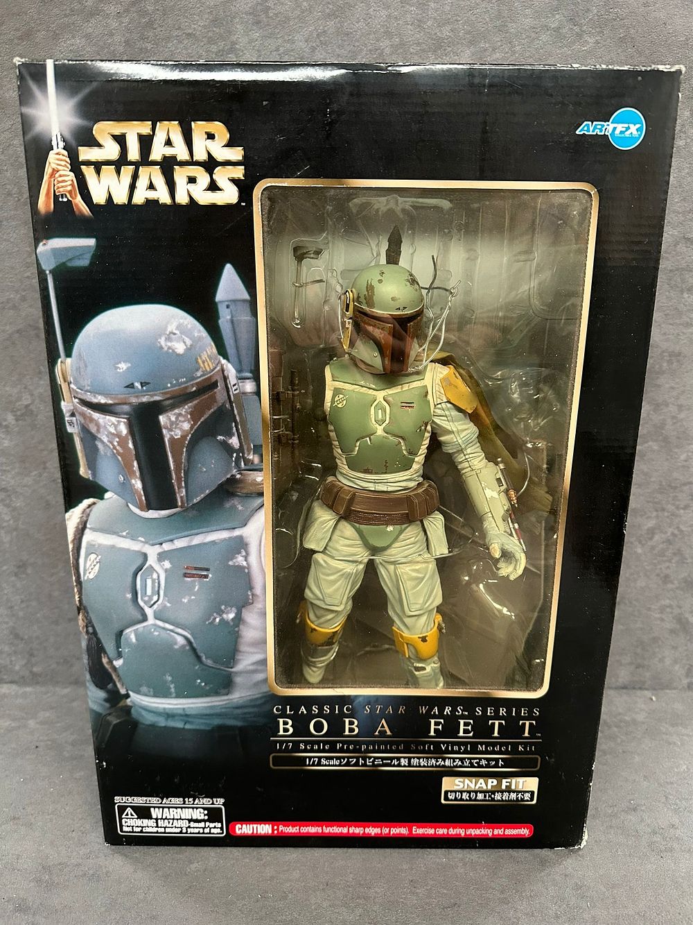 Lot 338: Rare Kotobukiya Art FX Star Wars Series Snap...