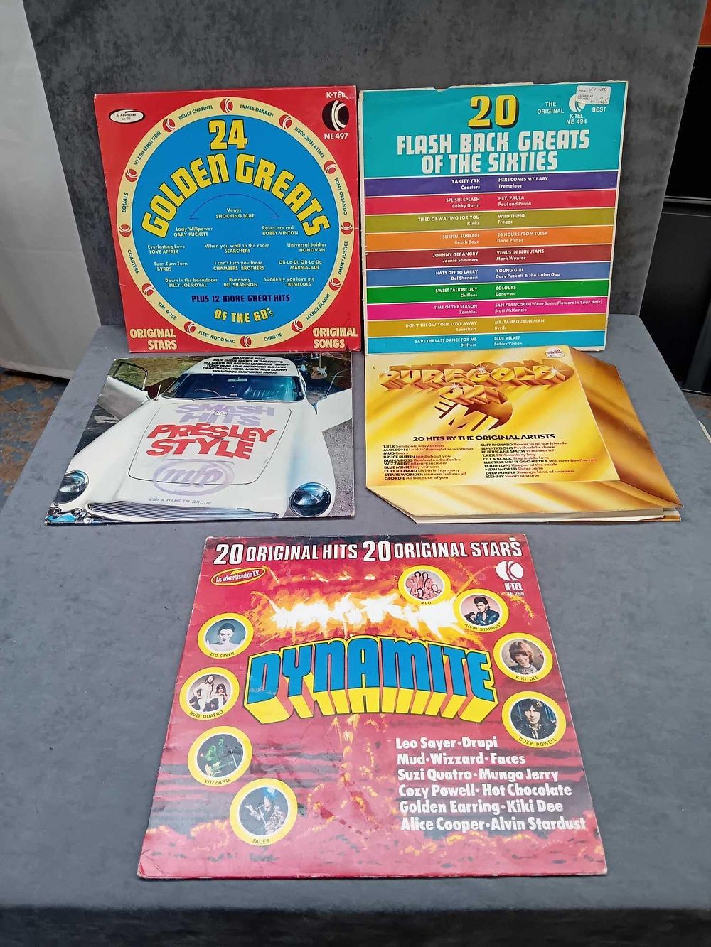 Lot 401: 9 x vinyls as pictured