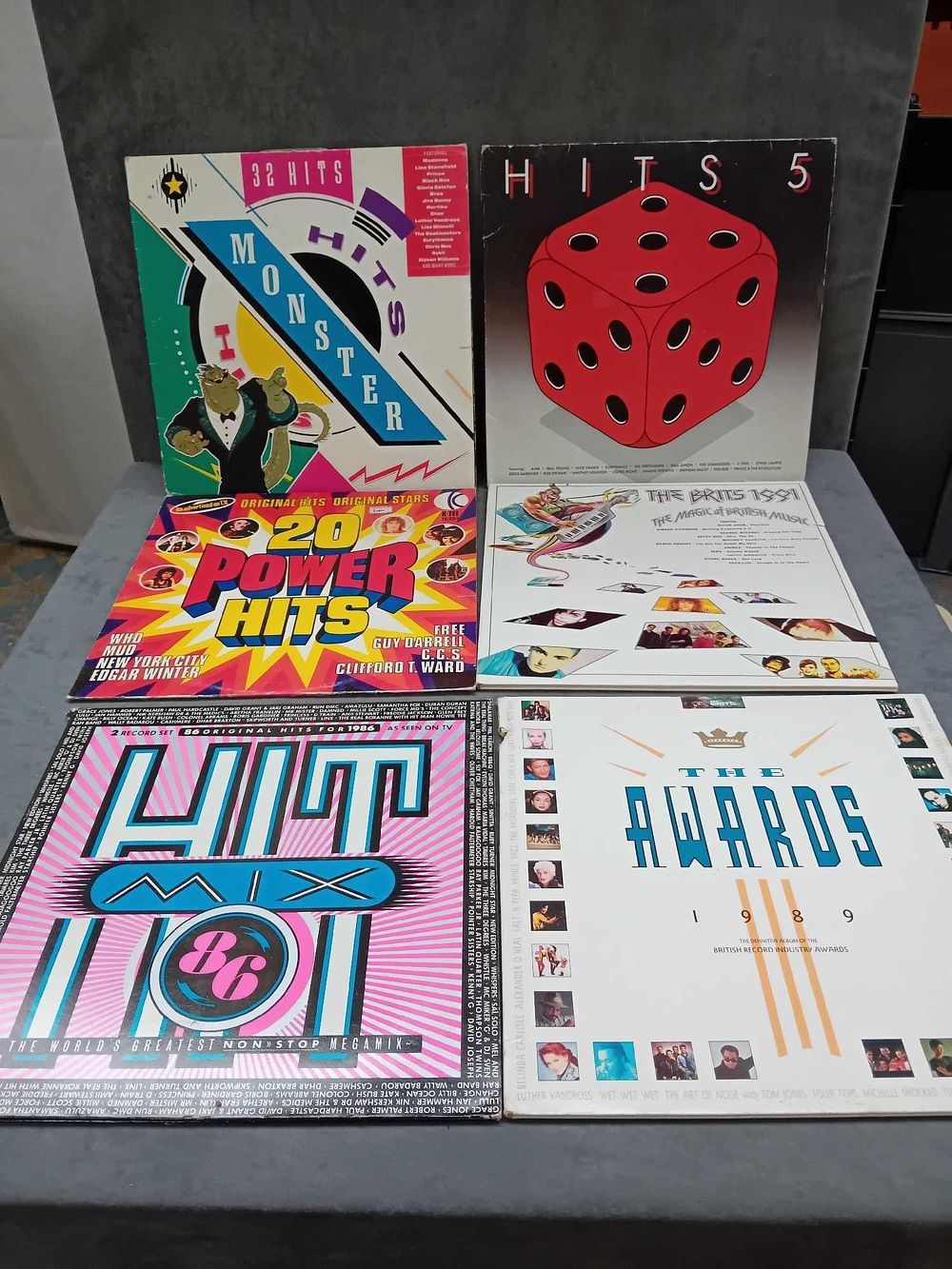 Lot 405: 6 x vinyls as pictured