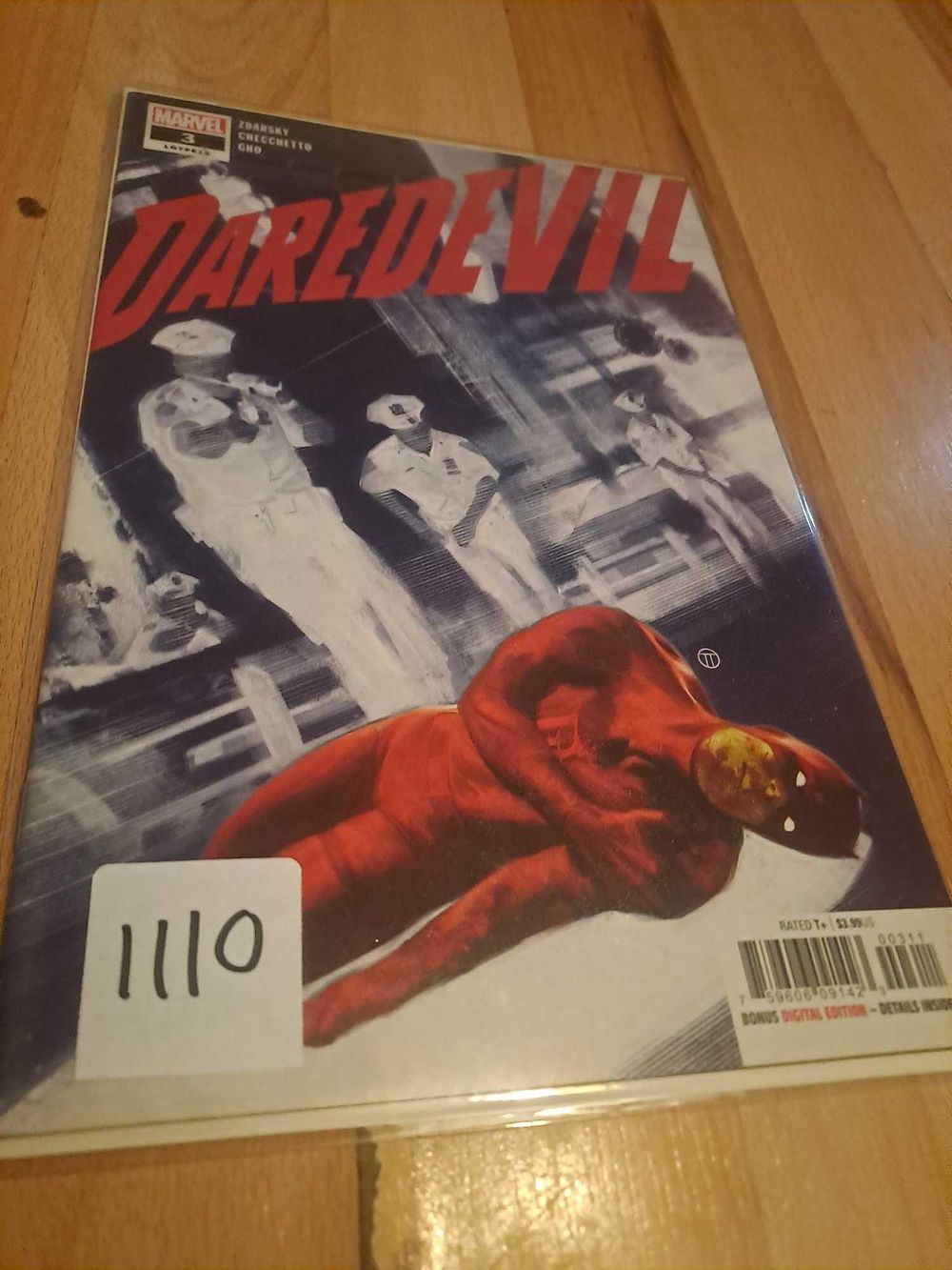 Lot 450: Marvel daredevil issue 3 lot 1110